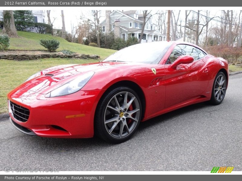 Rosso Corsa (Red) / Beige (Beige) 2012 Ferrari California