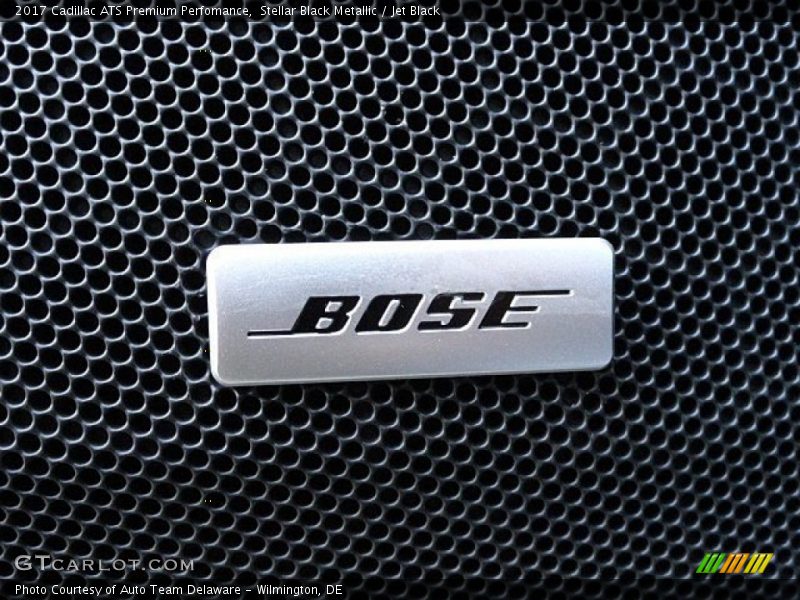 Stellar Black Metallic / Jet Black 2017 Cadillac ATS Premium Perfomance
