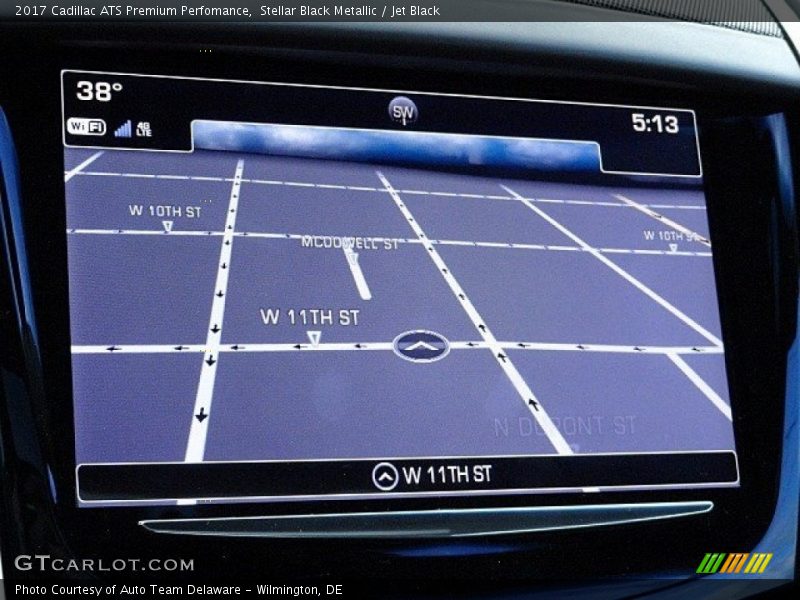 Navigation of 2017 ATS Premium Perfomance