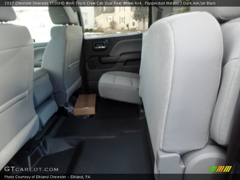 Pepperdust Metallic / Dark Ash/Jet Black 2017 Chevrolet Silverado 3500HD Work Truck Crew Cab Dual Rear Wheel 4x4