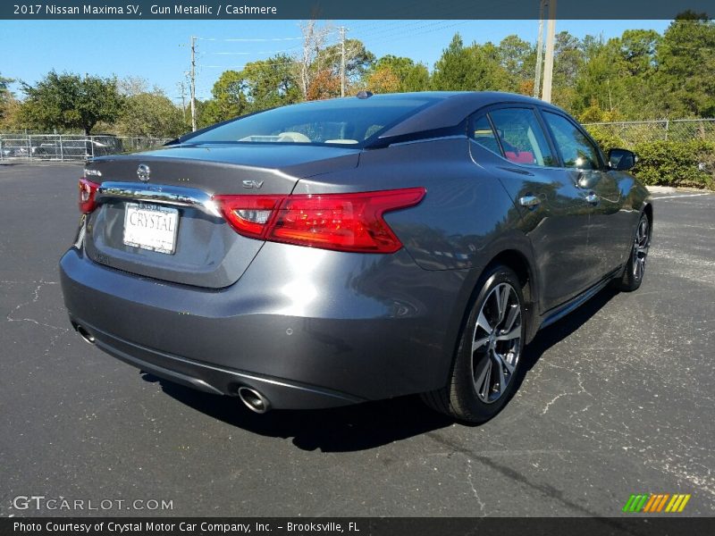 Gun Metallic / Cashmere 2017 Nissan Maxima SV