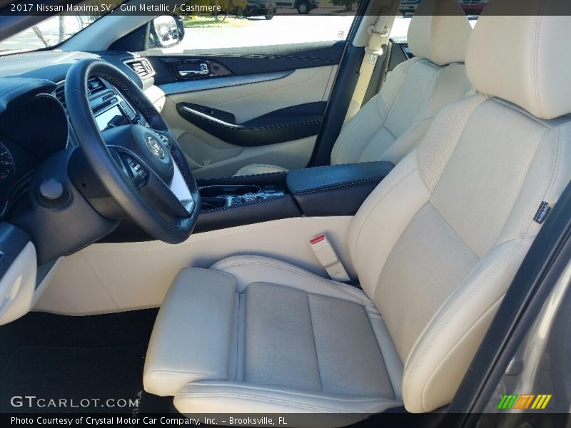  2017 Maxima SV Cashmere Interior