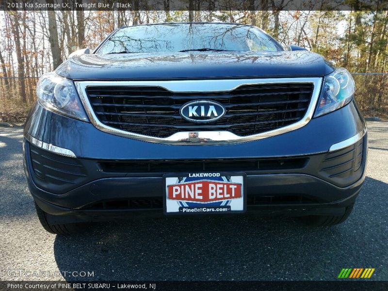 Twilight Blue / Black 2011 Kia Sportage LX