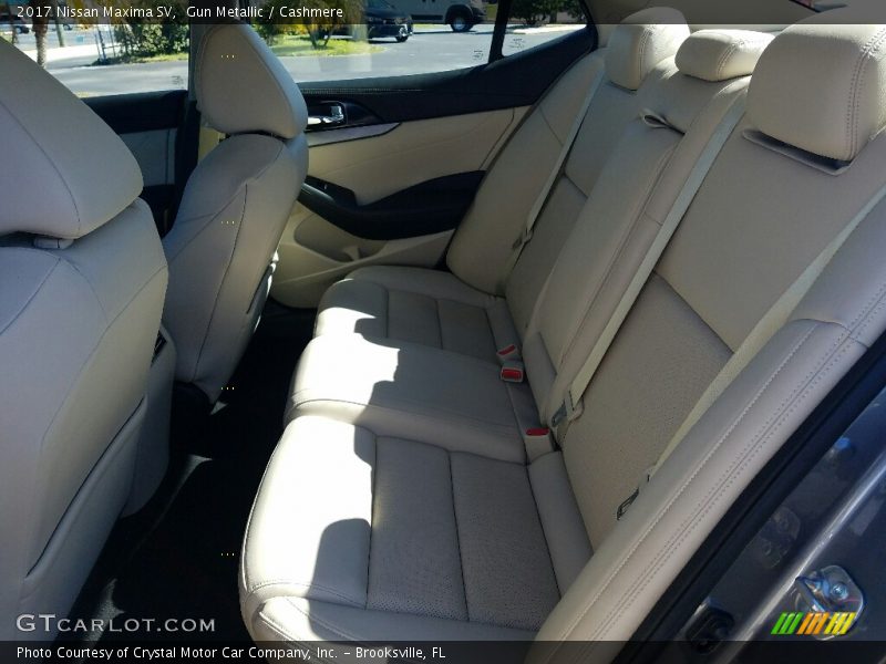 Rear Seat of 2017 Maxima SV