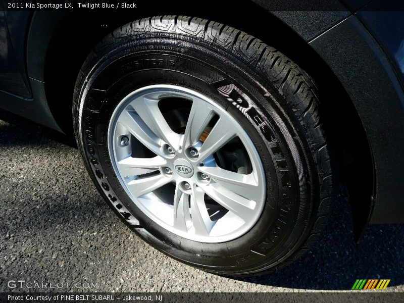 Twilight Blue / Black 2011 Kia Sportage LX