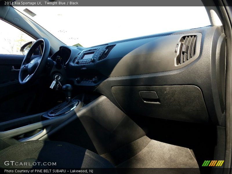 Twilight Blue / Black 2011 Kia Sportage LX