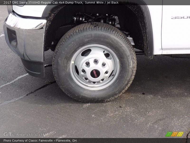  2017 Sierra 3500HD Regular Cab 4x4 Dump Truck Wheel