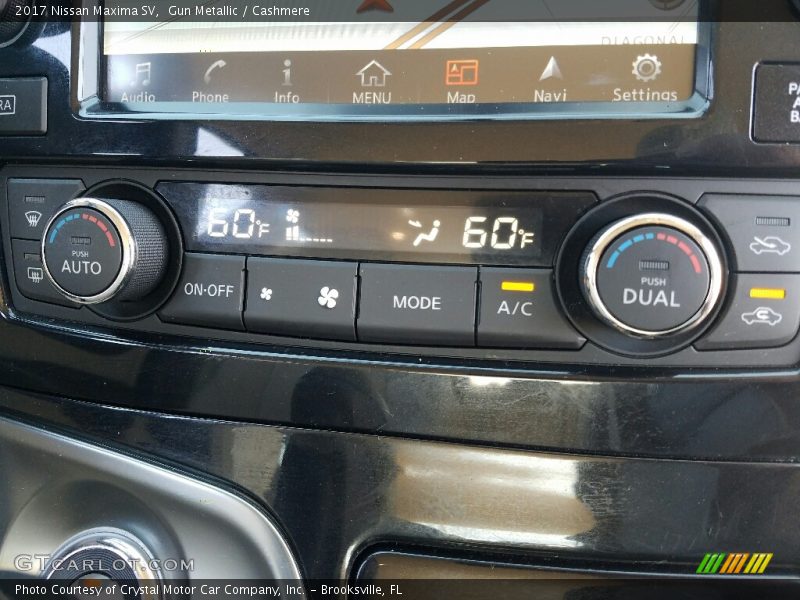 Controls of 2017 Maxima SV