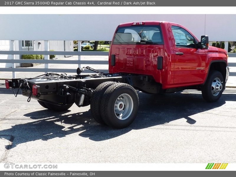 Cardinal Red / Dark Ash/Jet Black 2017 GMC Sierra 3500HD Regular Cab Chassis 4x4
