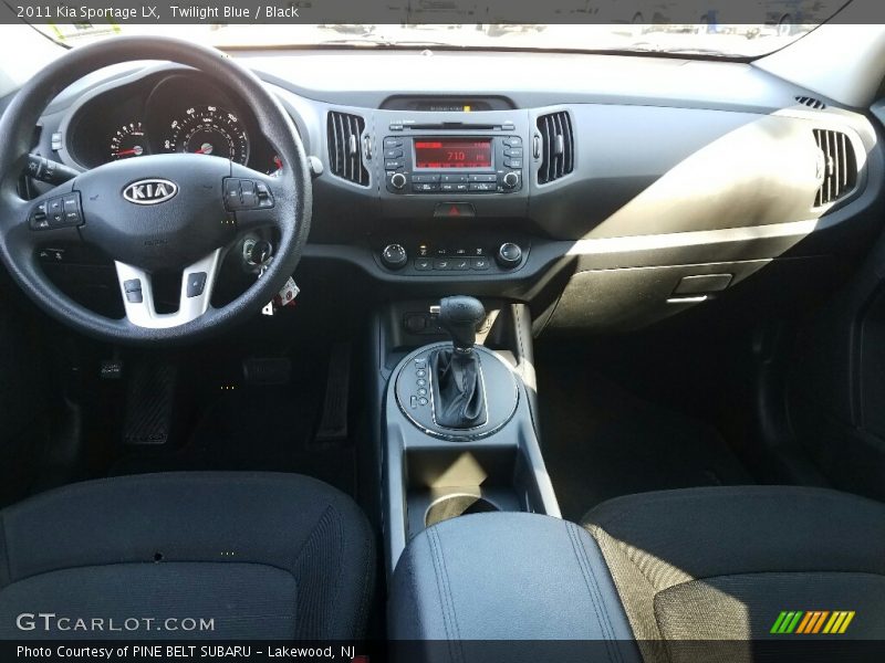 Twilight Blue / Black 2011 Kia Sportage LX