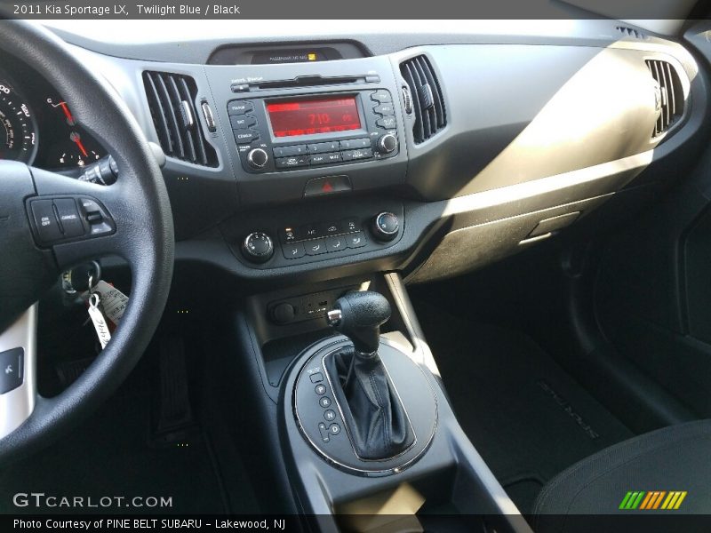 Twilight Blue / Black 2011 Kia Sportage LX