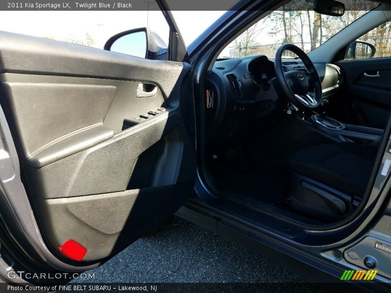 Twilight Blue / Black 2011 Kia Sportage LX