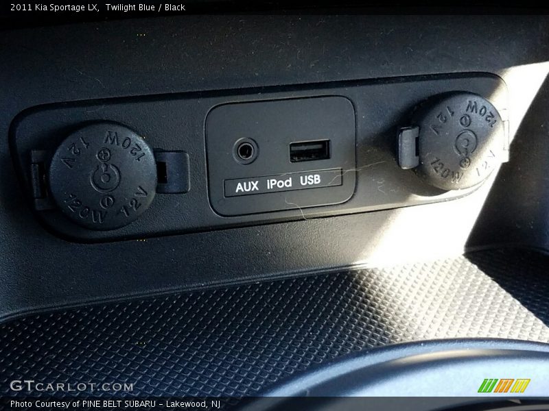 Twilight Blue / Black 2011 Kia Sportage LX