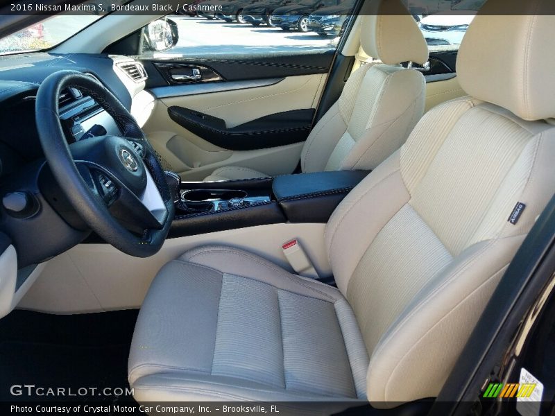 Bordeaux Black / Cashmere 2016 Nissan Maxima S