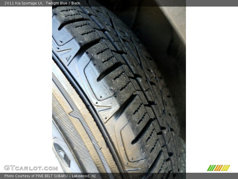 Twilight Blue / Black 2011 Kia Sportage LX