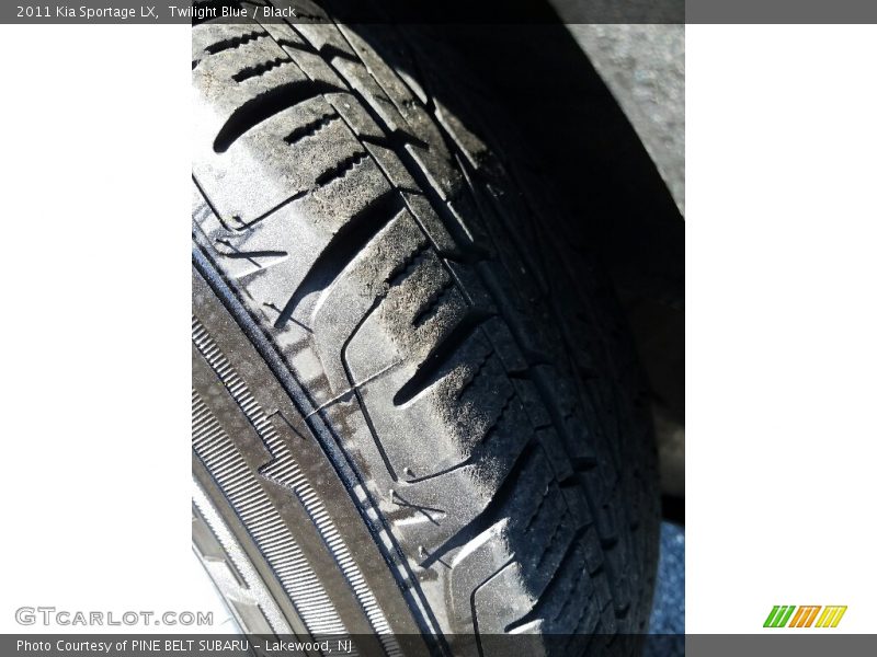 Twilight Blue / Black 2011 Kia Sportage LX