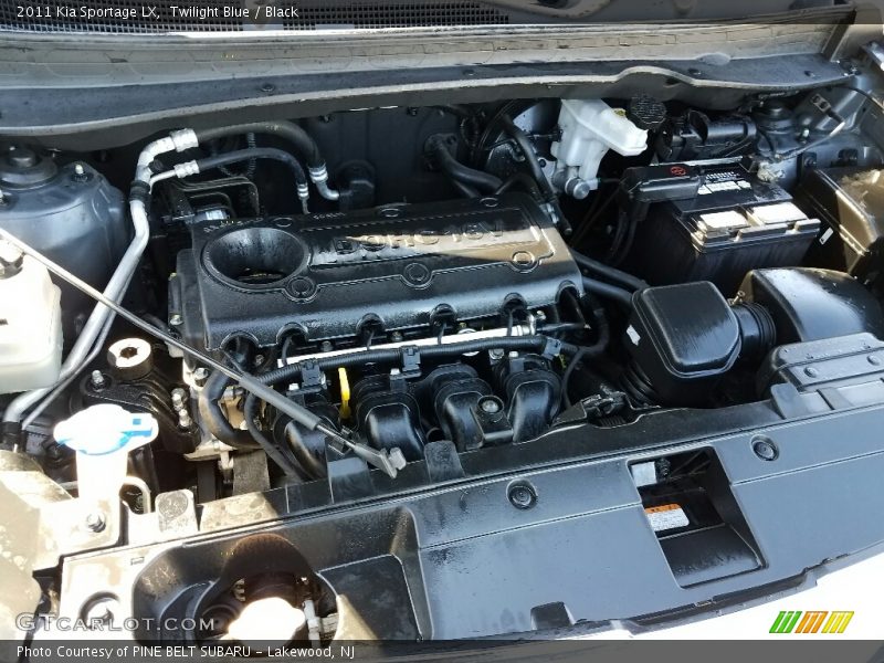 Twilight Blue / Black 2011 Kia Sportage LX