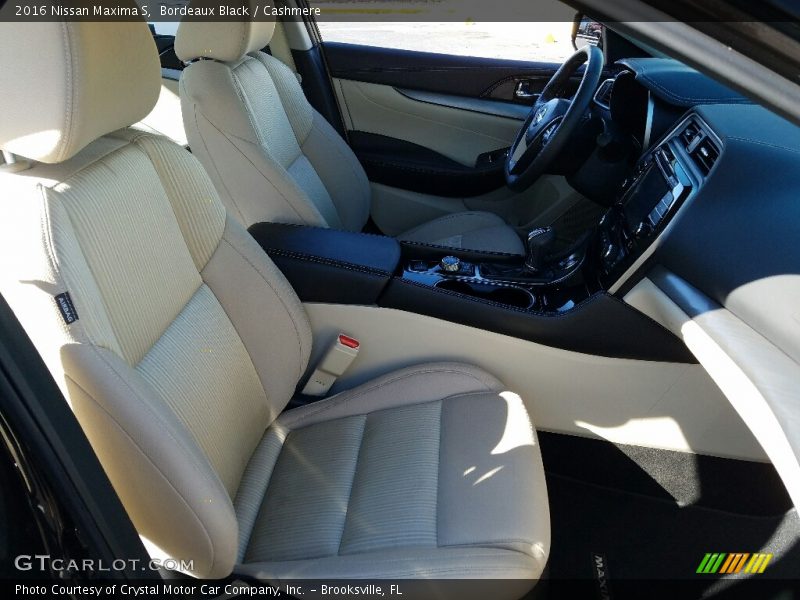Bordeaux Black / Cashmere 2016 Nissan Maxima S