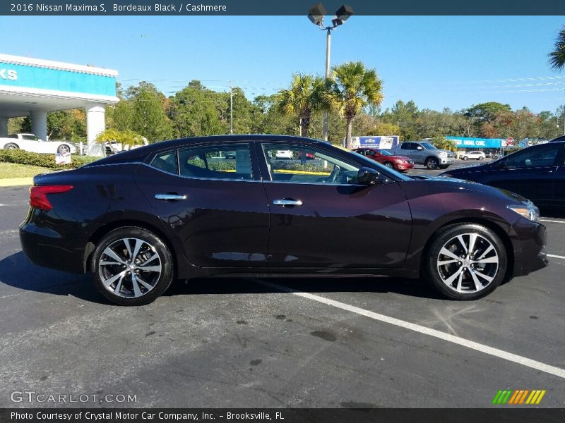 Bordeaux Black / Cashmere 2016 Nissan Maxima S
