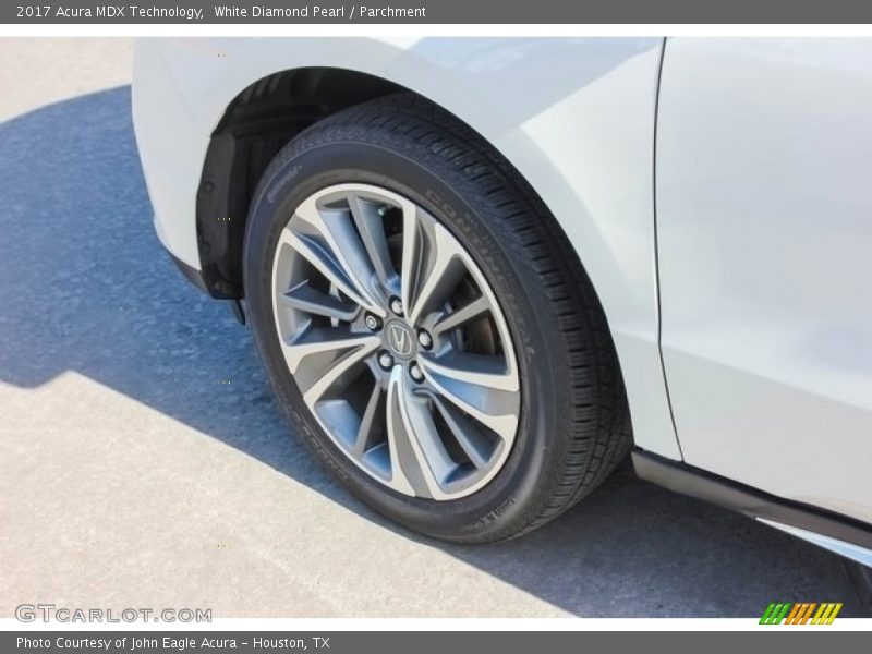 White Diamond Pearl / Parchment 2017 Acura MDX Technology