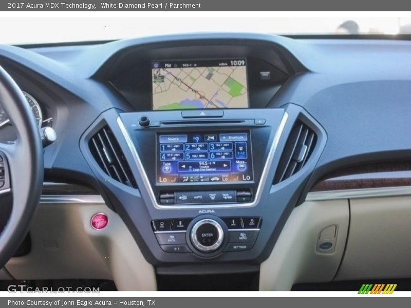 White Diamond Pearl / Parchment 2017 Acura MDX Technology