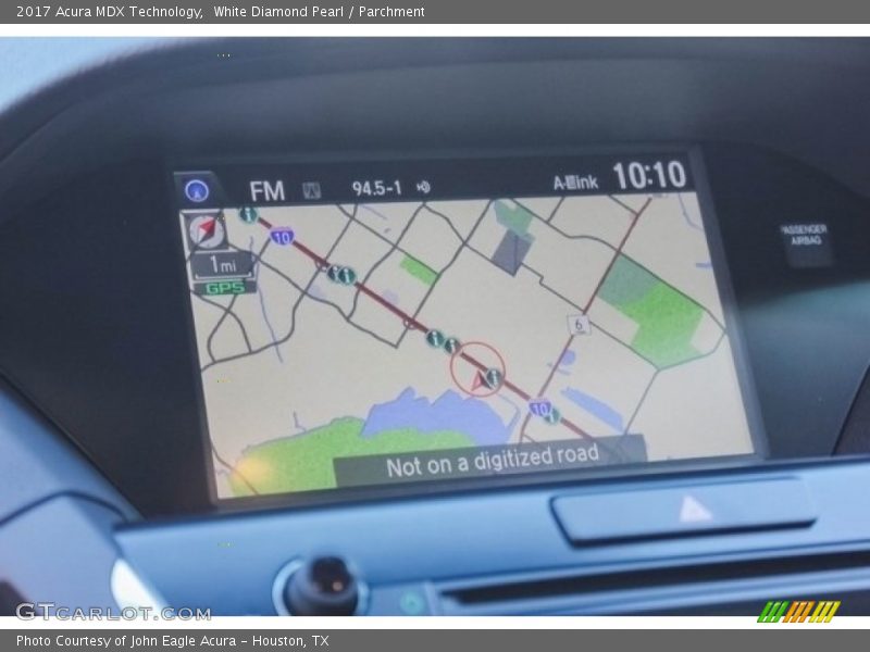 White Diamond Pearl / Parchment 2017 Acura MDX Technology
