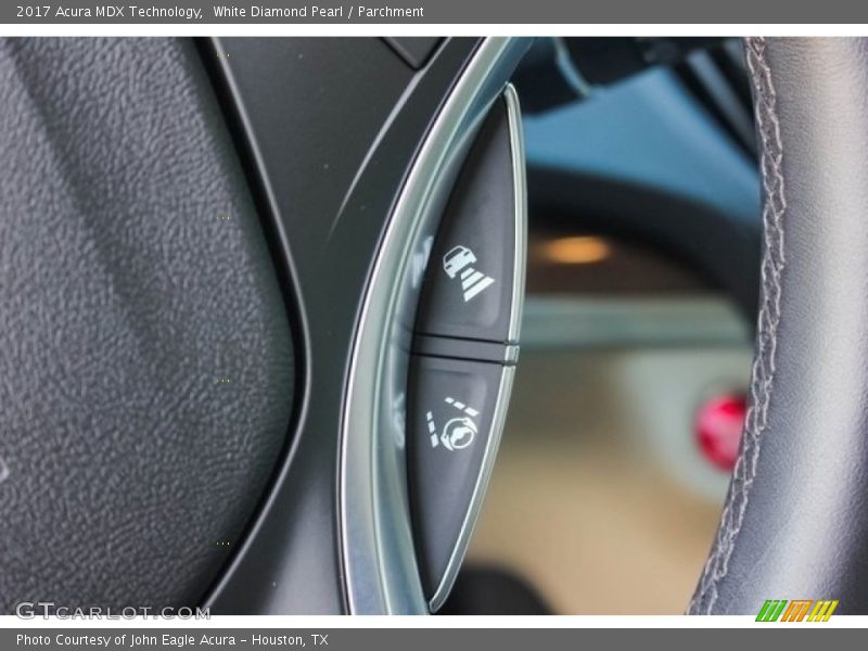 White Diamond Pearl / Parchment 2017 Acura MDX Technology