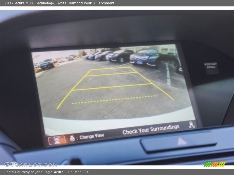 White Diamond Pearl / Parchment 2017 Acura MDX Technology