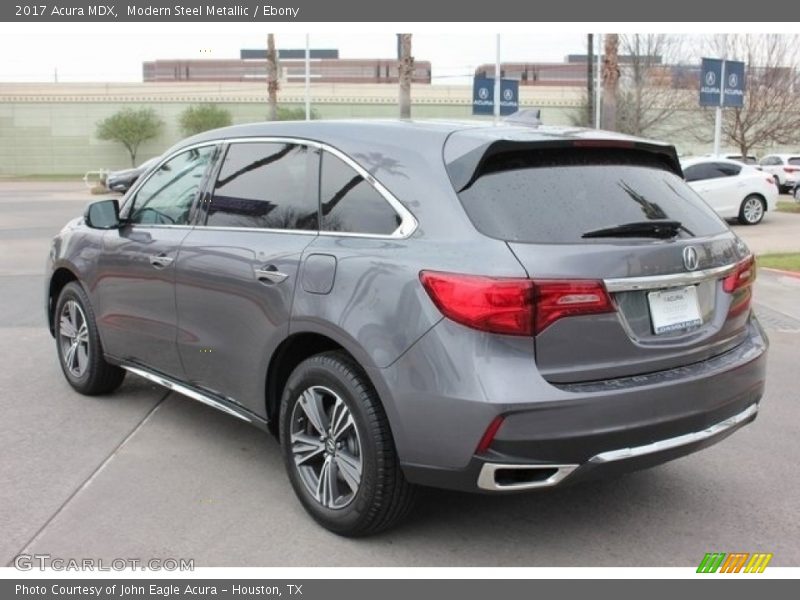 Modern Steel Metallic / Ebony 2017 Acura MDX