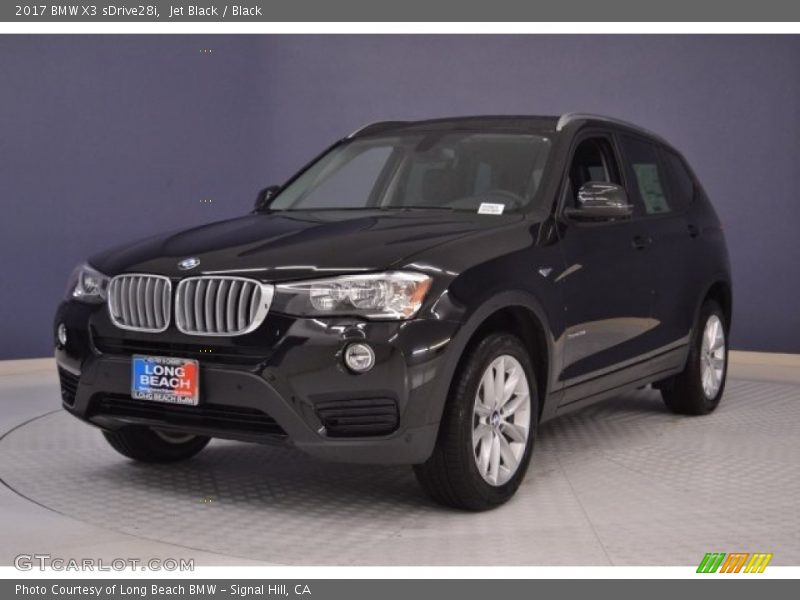 Jet Black / Black 2017 BMW X3 sDrive28i