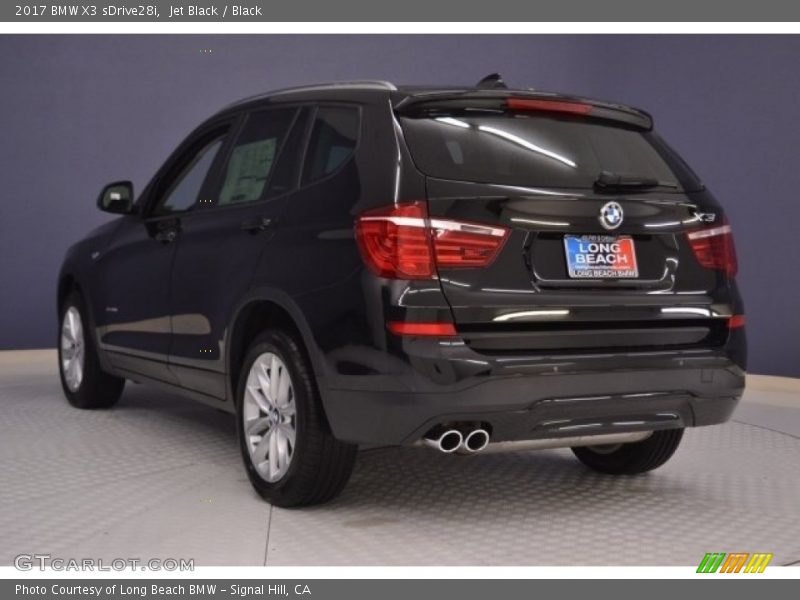 Jet Black / Black 2017 BMW X3 sDrive28i