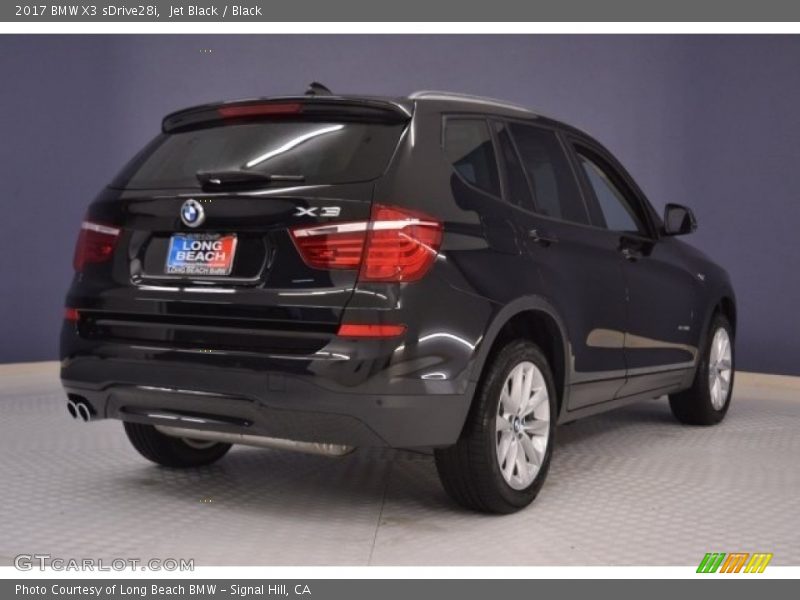 Jet Black / Black 2017 BMW X3 sDrive28i