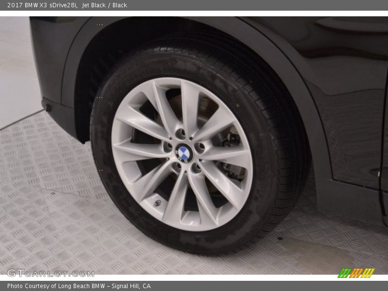 Jet Black / Black 2017 BMW X3 sDrive28i