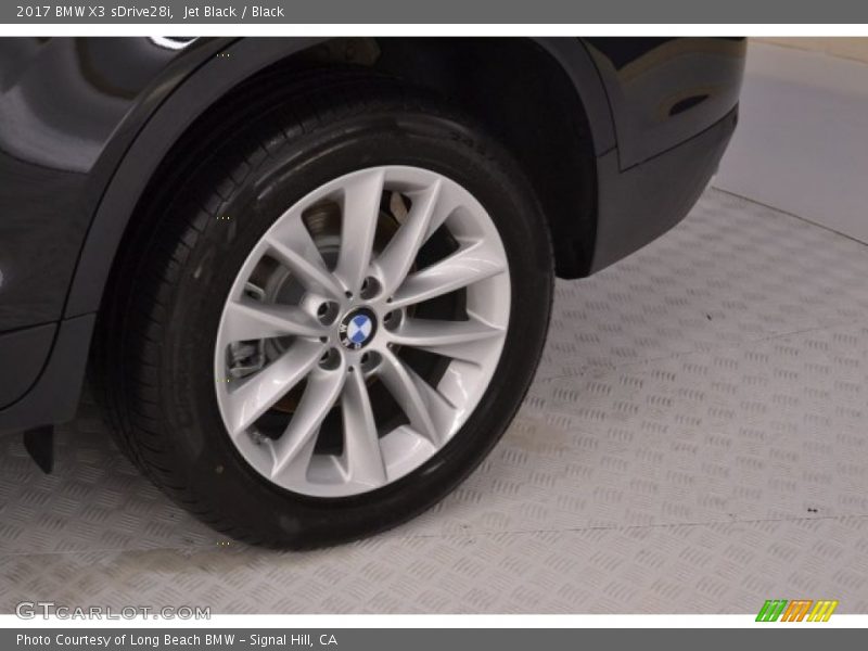 Jet Black / Black 2017 BMW X3 sDrive28i