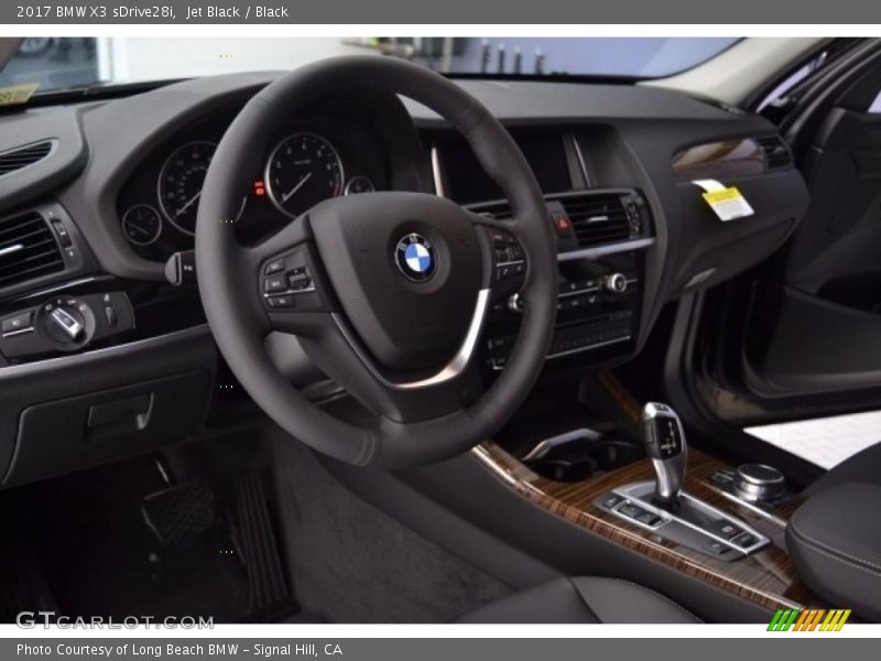 Jet Black / Black 2017 BMW X3 sDrive28i