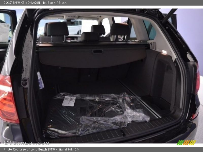 Jet Black / Black 2017 BMW X3 sDrive28i