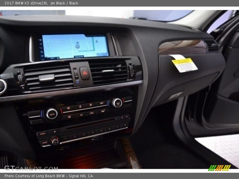 Jet Black / Black 2017 BMW X3 sDrive28i