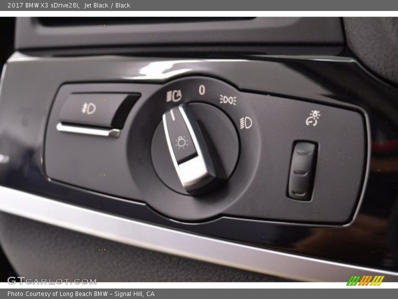 Jet Black / Black 2017 BMW X3 sDrive28i