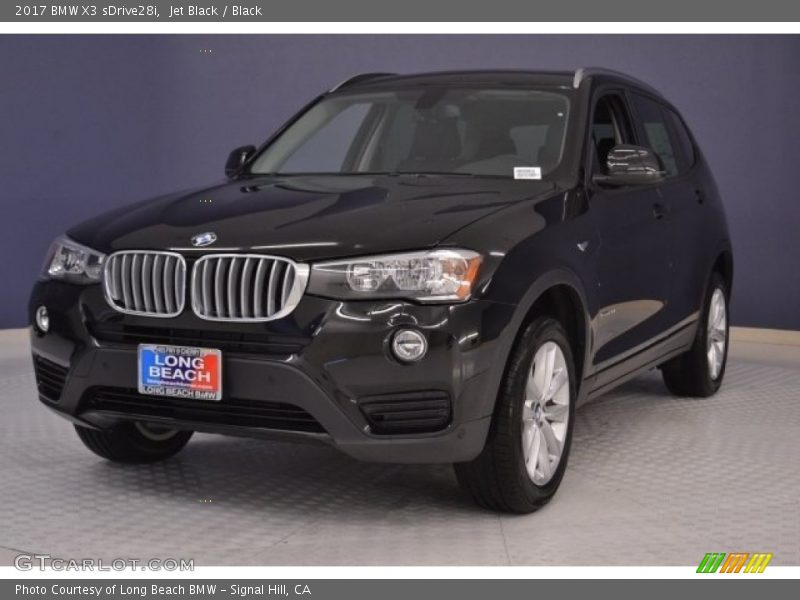 Jet Black / Black 2017 BMW X3 sDrive28i