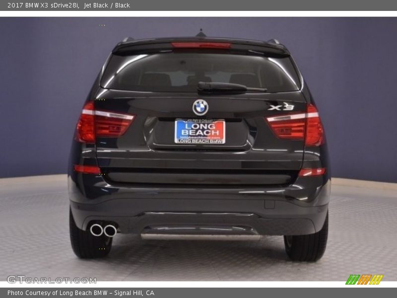 Jet Black / Black 2017 BMW X3 sDrive28i