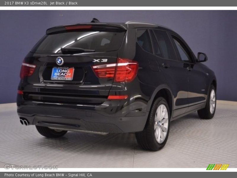 Jet Black / Black 2017 BMW X3 sDrive28i