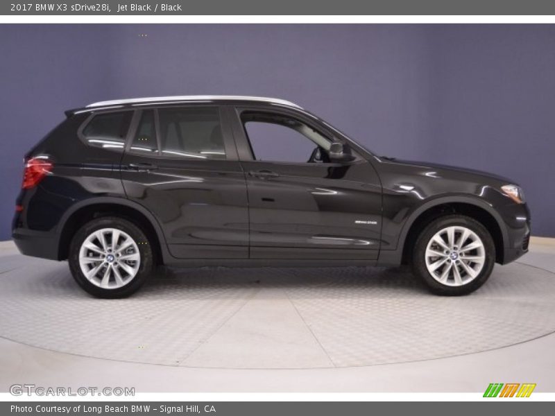 Jet Black / Black 2017 BMW X3 sDrive28i