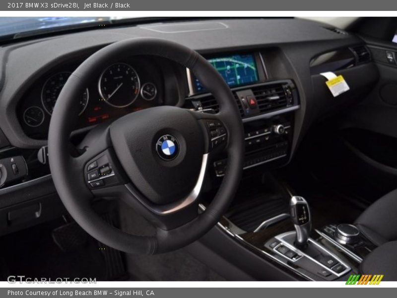 Jet Black / Black 2017 BMW X3 sDrive28i