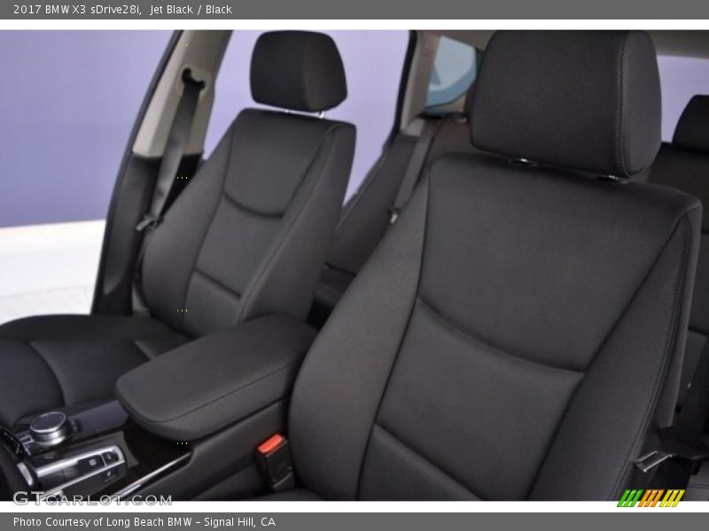 Jet Black / Black 2017 BMW X3 sDrive28i