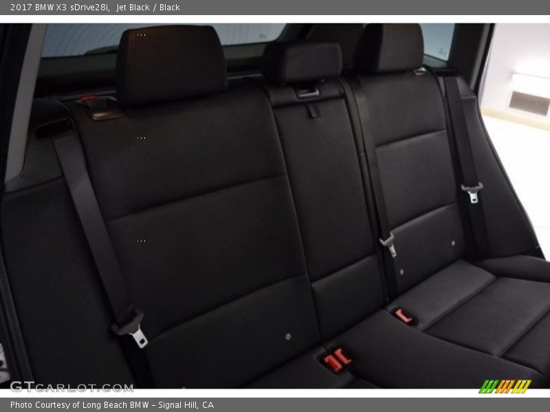 Jet Black / Black 2017 BMW X3 sDrive28i