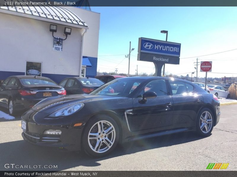 Black / Black 2013 Porsche Panamera 4