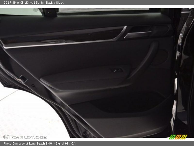 Jet Black / Black 2017 BMW X3 sDrive28i
