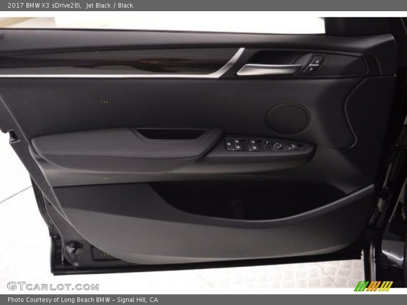 Jet Black / Black 2017 BMW X3 sDrive28i