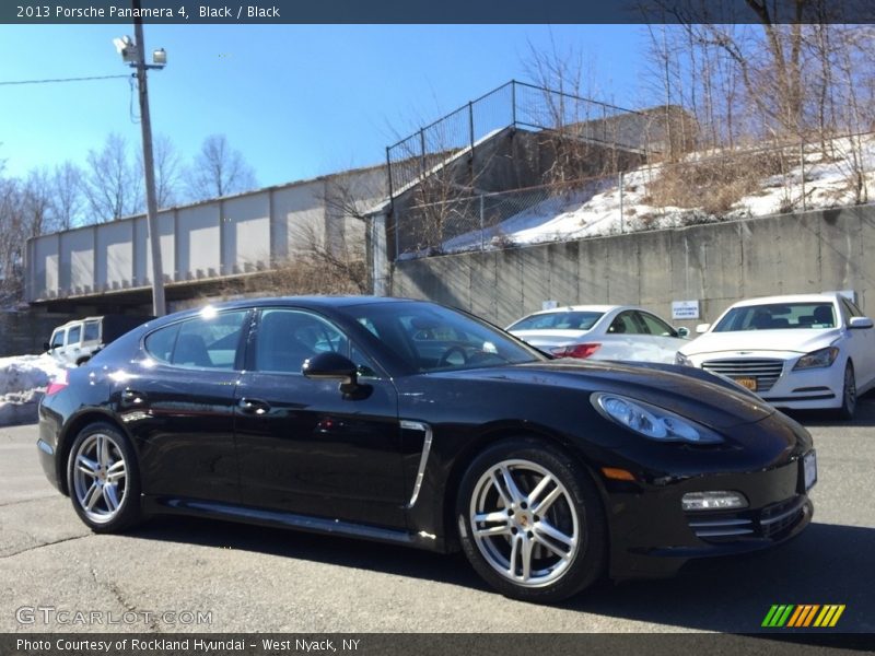 Black / Black 2013 Porsche Panamera 4