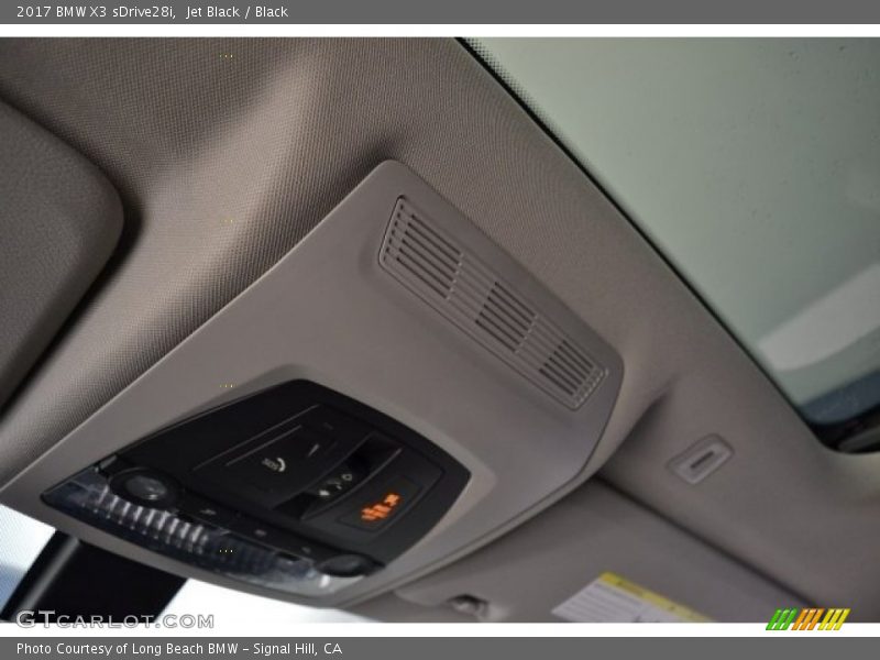 Jet Black / Black 2017 BMW X3 sDrive28i